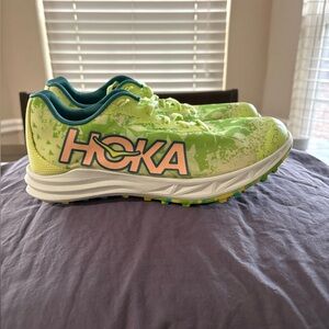 Hoka Crescendo XC Cross-Country Running Spikes Shoes Women 11 Men 9.5